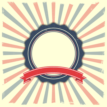 frame on a patriotic backgroundのイラスト素材