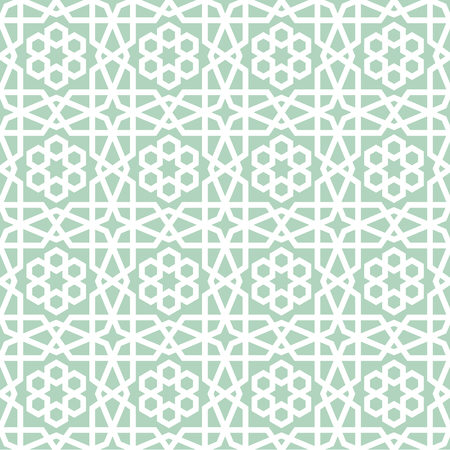 detailed illustration of a seamless geometric arabic pattern, eps10 vectorのイラスト素材