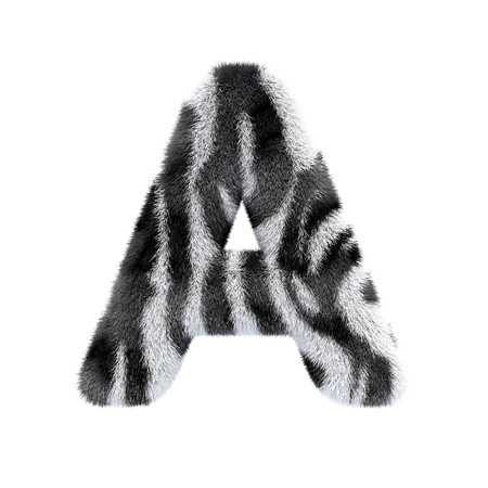 letters zebraの写真素材