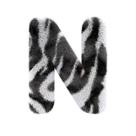 letters zebraの写真素材