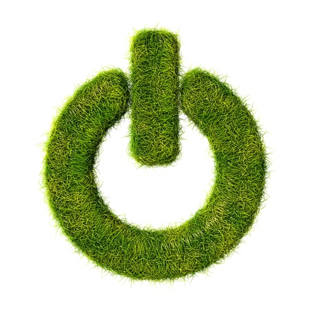 power grass iconの写真素材