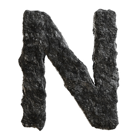 Coal fontの写真素材