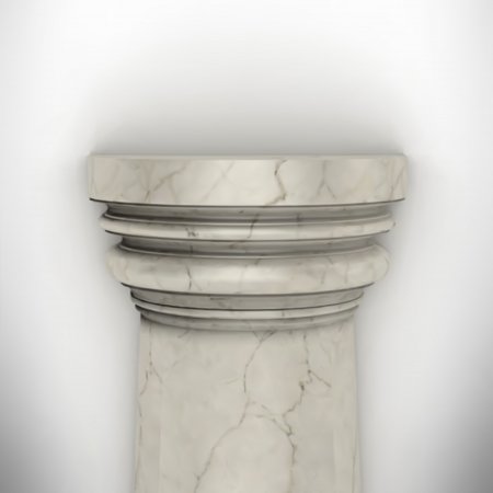 column isolated on white wall eps8 vectorのイラスト素材