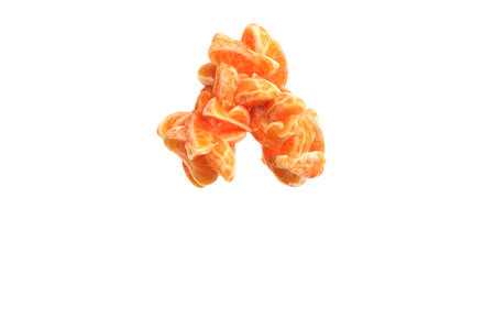 Mandarin symbol on white background, high quality 3d render