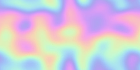 Seamless Y2K Retro Futurism iridescent playful pastel holographic heatmap ombre gradient blur...