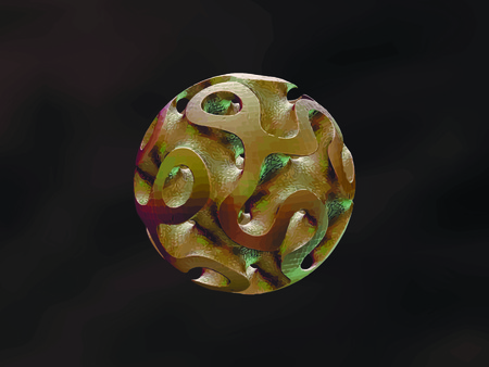 Gyroidのイラスト素材