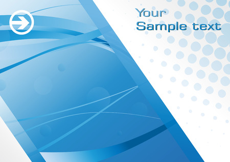 Eps10 Hi-tech blue background. Clip-artのイラスト素材