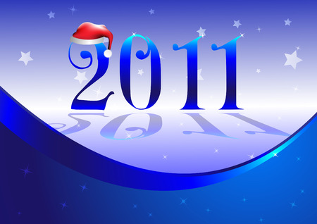 2011. Illustration. Clip-artのイラスト素材