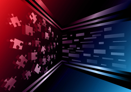 Abstract dark background. Clip-artのイラスト素材