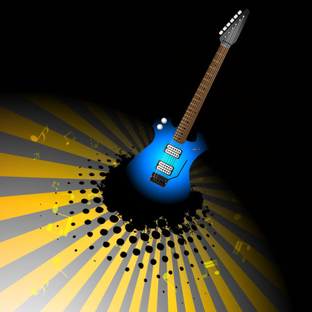 Abstract music background. Clip-artのイラスト素材