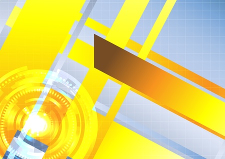 Hi-tech vector background. Clip-artのイラスト素材