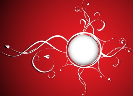 Abstract floral background  のイラスト素材