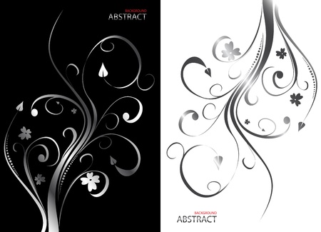 Abstract floral background  Clip-artのイラスト素材
