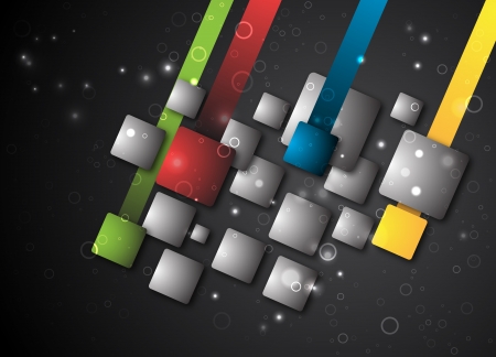 Abstract square background  Clip-artのイラスト素材