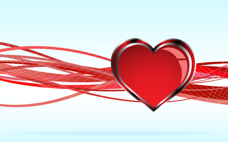 Gift card  Happy Valentineのイラスト素材