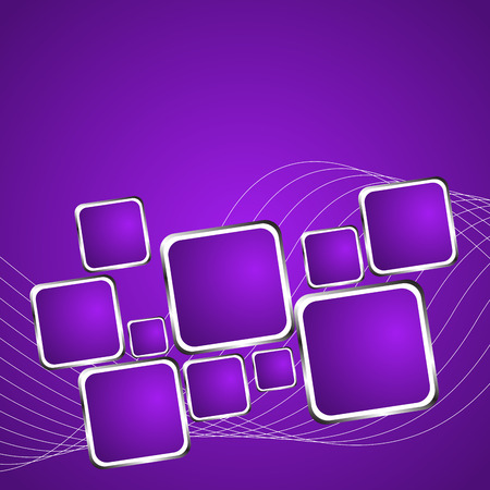 Square violet background  Vector Illustration 1  Clip-artのイラスト素材