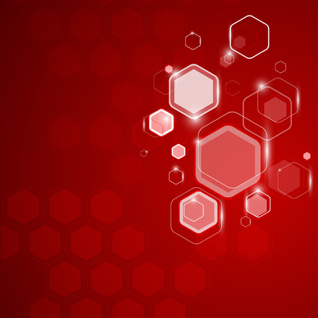 Abstract background hexagon. Vector illustration. Clip-artのイラスト素材