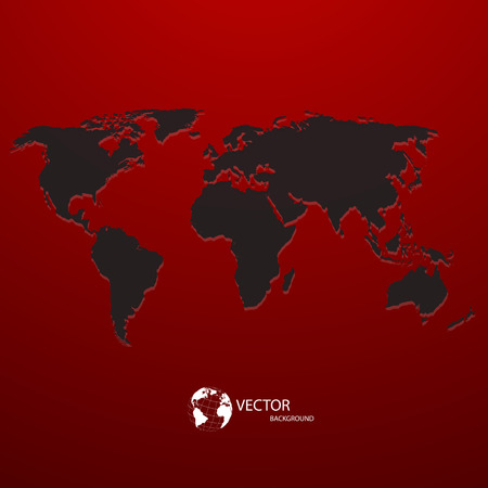 Planet earth. Vector illustration. Clip-artのイラスト素材