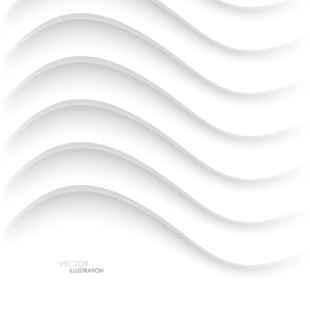 Abstract white background with lines. Vector Illustration. Clip-artのイラスト素材