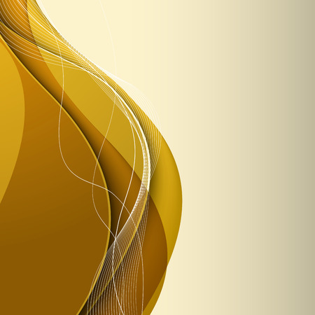 Abstract background with brown lines. Vector. Clip-artのイラスト素材