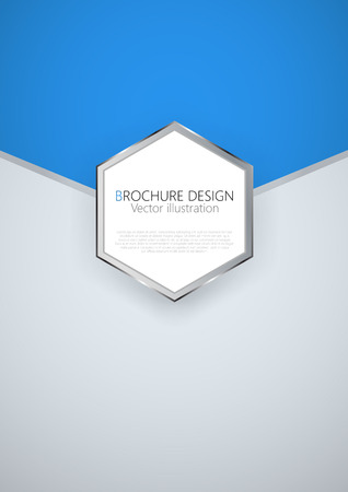 Business brochure cover design template. Vector. Clip-artのイラスト素材