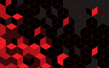 Abstract rhombus red background. Vector Illustration. Clip-artのイラスト素材