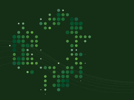 Abstract Dark Green Backgroundのイラスト素材