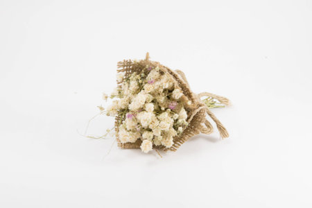 A small bouquet of dried flowersの写真素材