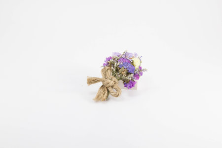 A small bouquet of dried flowersの写真素材