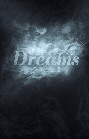 Dreams become into smoke. Posterの写真素材