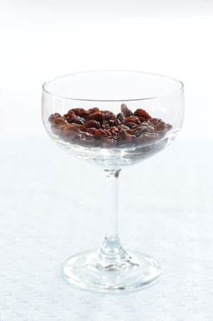 raisin in the glassの写真素材