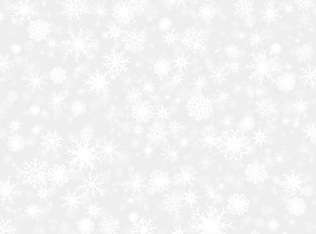 snow flake background patternの写真素材