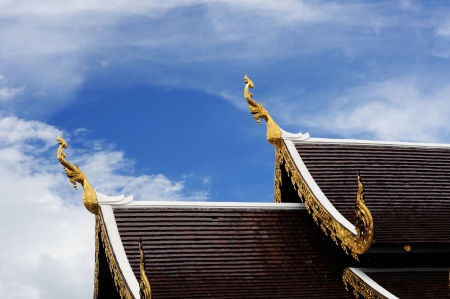 Prasing Temple in Chiangmaiの写真素材
