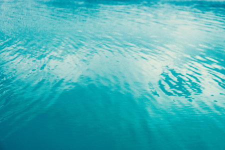 Small waves in the sea from a height. Background