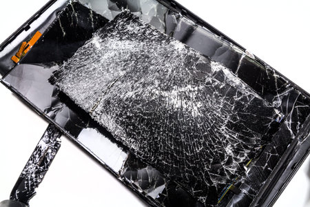 broken screens from phones and tablets, phone workshop