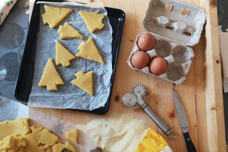 making homemade cookies with your own hands