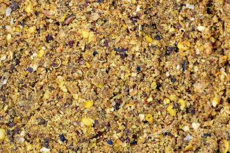 Bait for fish, Many types of cereals mixed with seeds, for baiting fish before catchingの写真素材