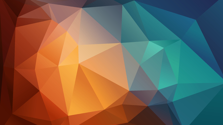 Abstract vector geometric wallpaper consists of trianglesのイラスト素材