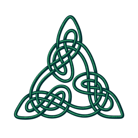 Big celtic knot, celtic ornament, vector illustrationのイラスト素材