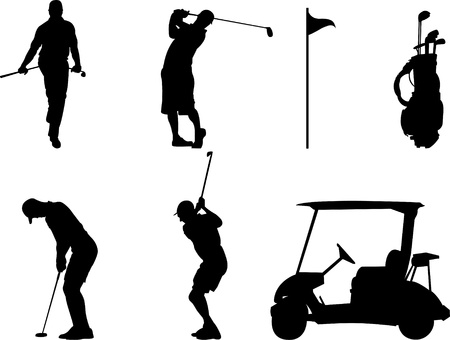 golfのイラスト素材