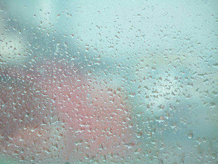 rain on window