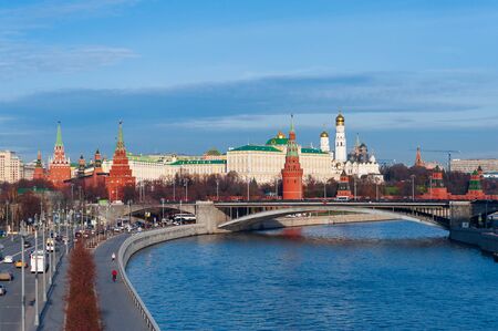 Cathedral of Christ the Saviour in Moscow, Russiaのeditorial素材