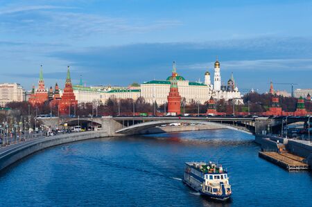 Cathedral of Christ the Saviour in Moscow, Russiaのeditorial素材