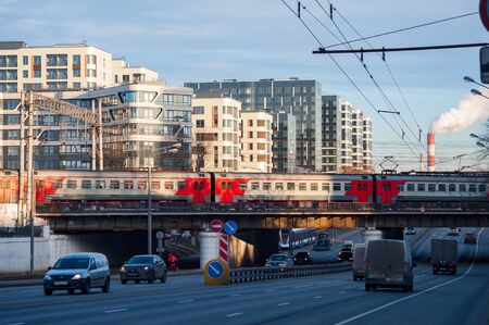 New residential district in Moscowの写真素材