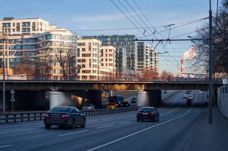 New residential district in Moscowの写真素材