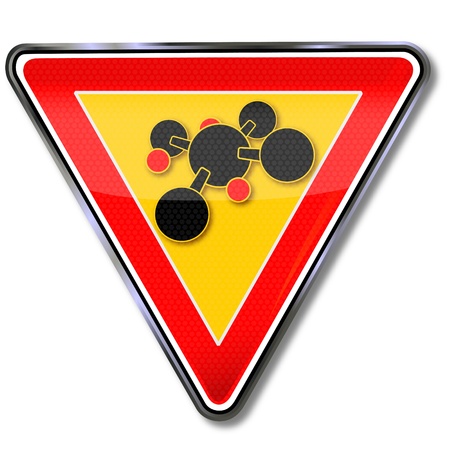 Plate moleculeのイラスト素材