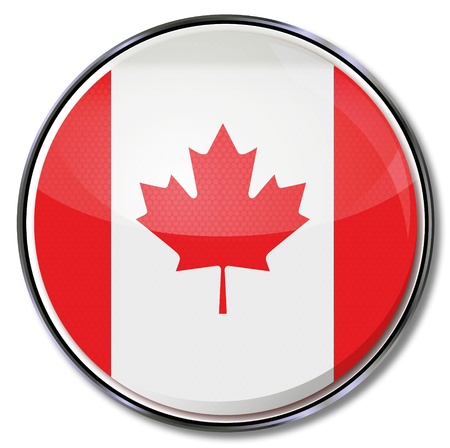 Button Canadaのイラスト素材
