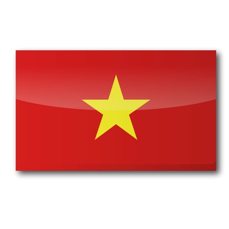 Flag Vietnamのイラスト素材