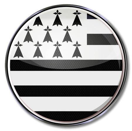 Button Brittanyのイラスト素材