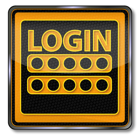 Shield with loginのイラスト素材